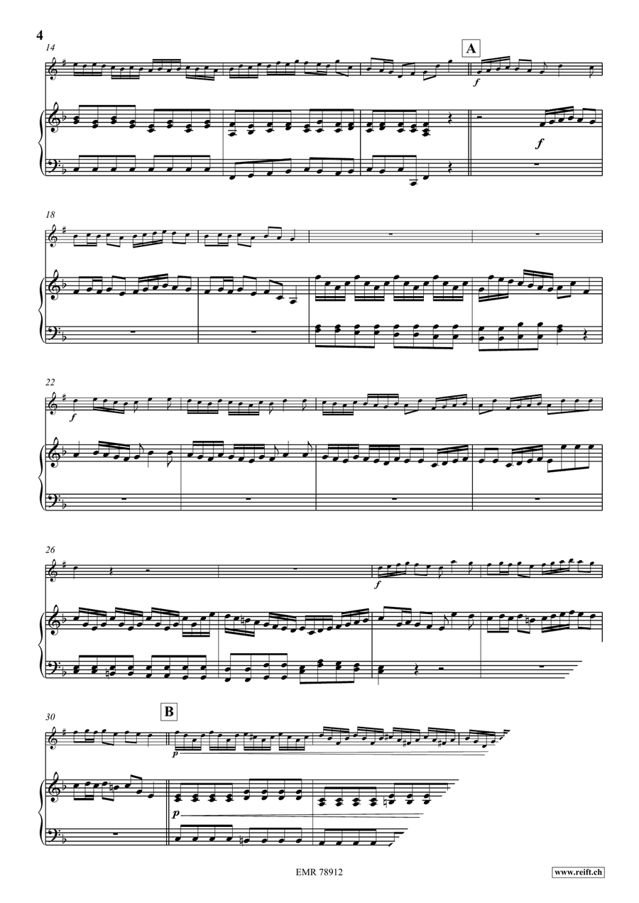 Entrance Of The Queen Of Sheba Organ scores gallery preview page 5