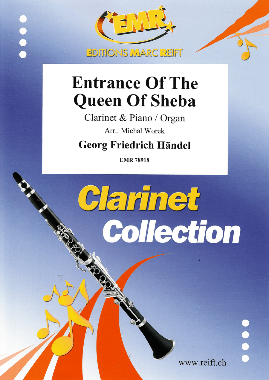 Entrance Of The Queen Of Sheba Clarinet Solo scores gallery preview page 1
