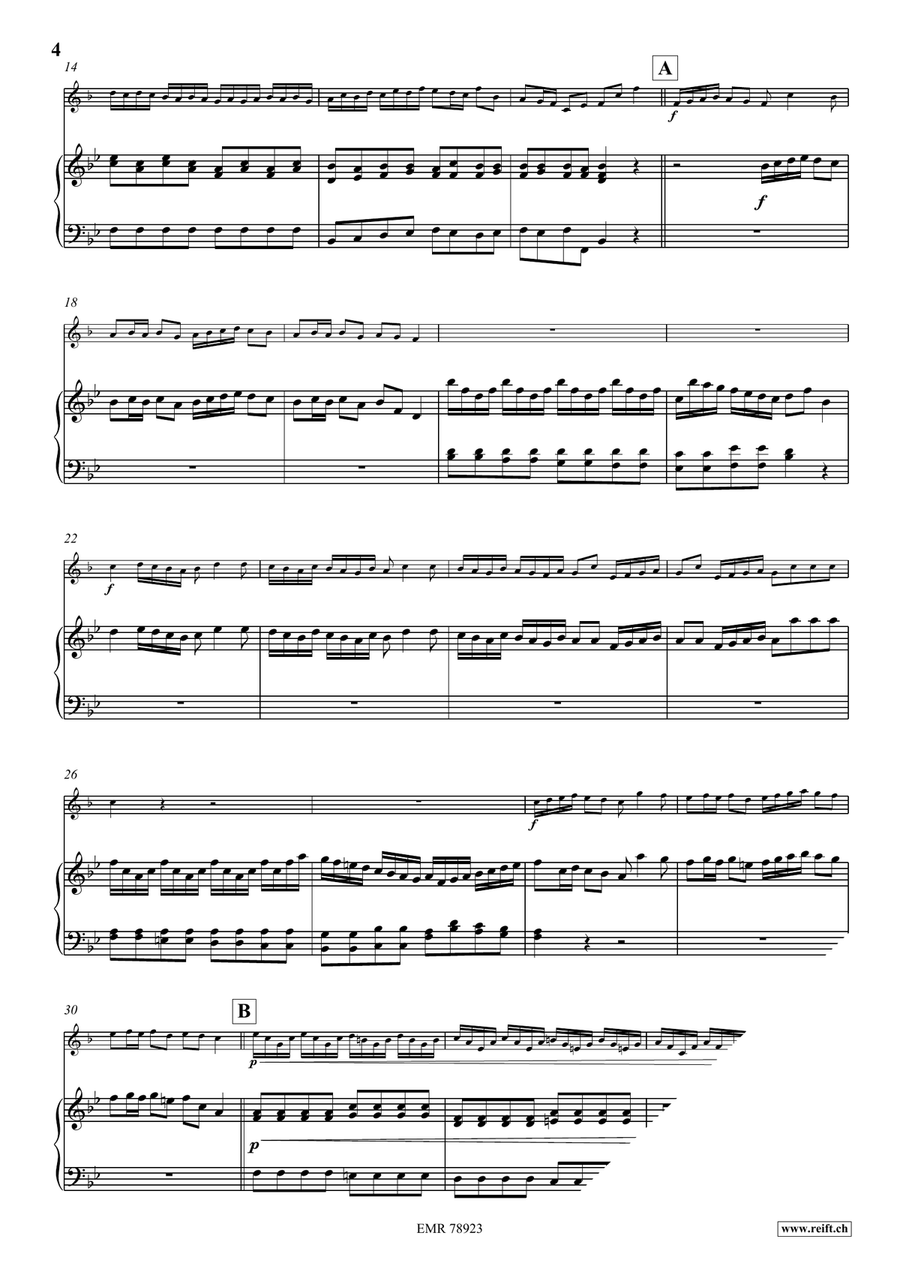 Entrance Of The Queen Of Sheba Horn scores gallery preview page 5