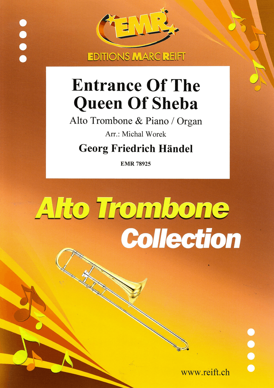 Entrance Of The Queen Of Sheba Organ scores gallery preview page 1