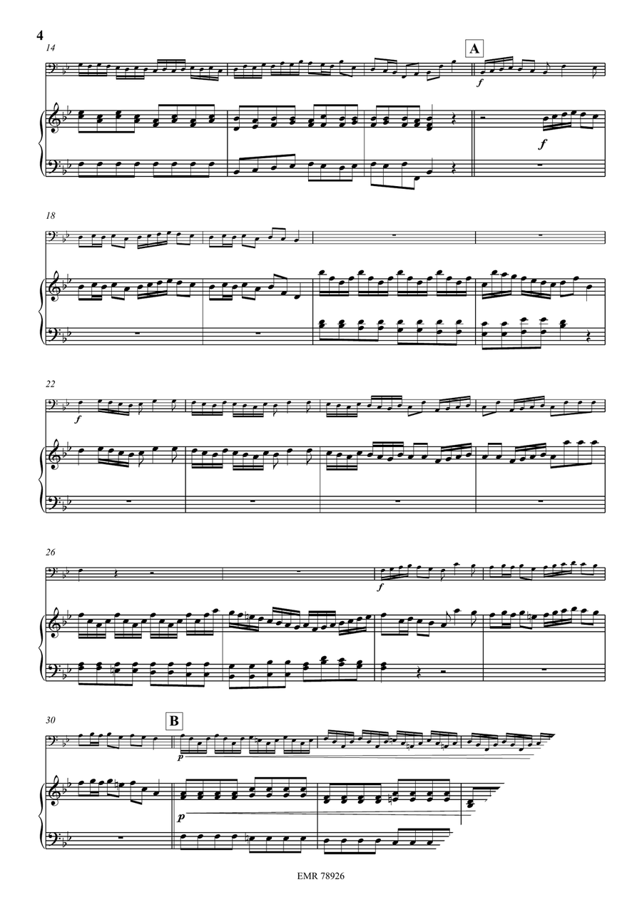 Entrance Of The Queen Of Sheba Trombone scores gallery preview page 5