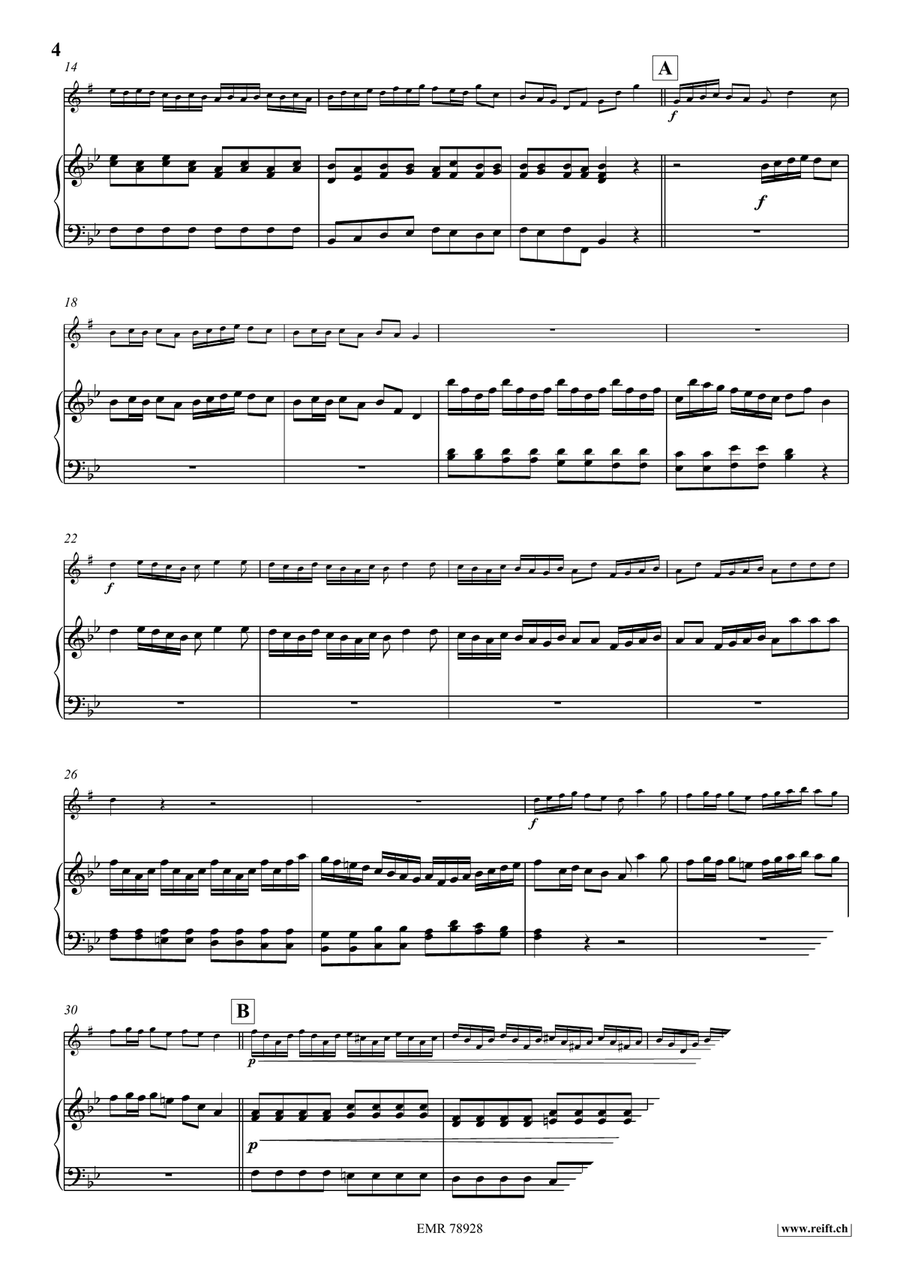 Entrance Of The Queen Of Sheba Organ scores gallery preview page 5
