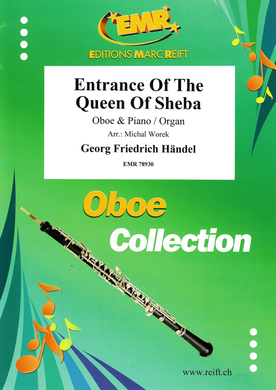 Entrance Of The Queen Of Sheba Organ scores gallery preview page 1