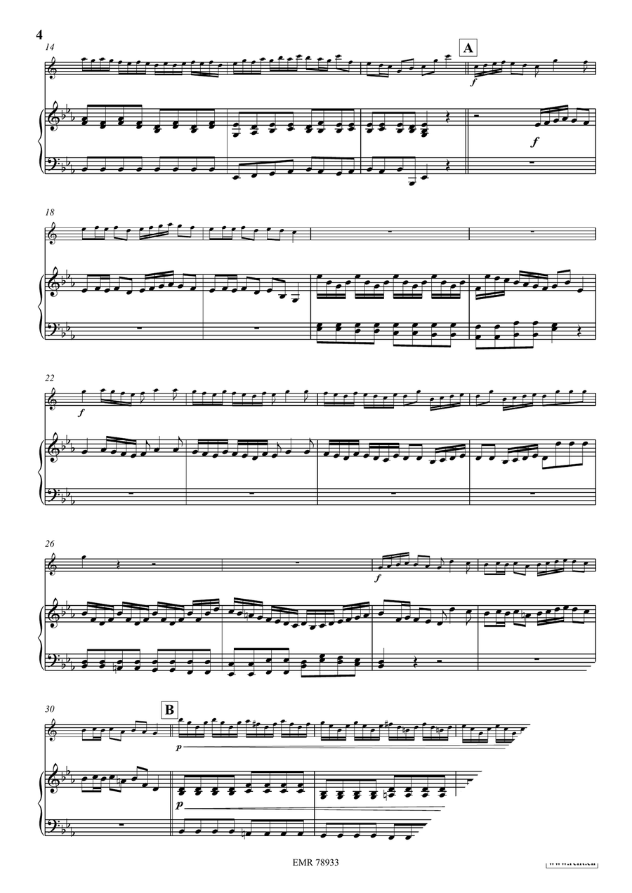Entrance Of The Queen Of Sheba Alto Saxophone scores gallery preview page 5