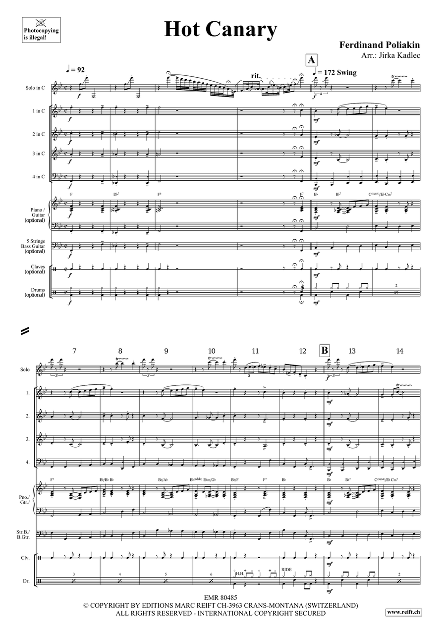 Hot Canary Hot Canary Bassoon scores gallery preview page 3