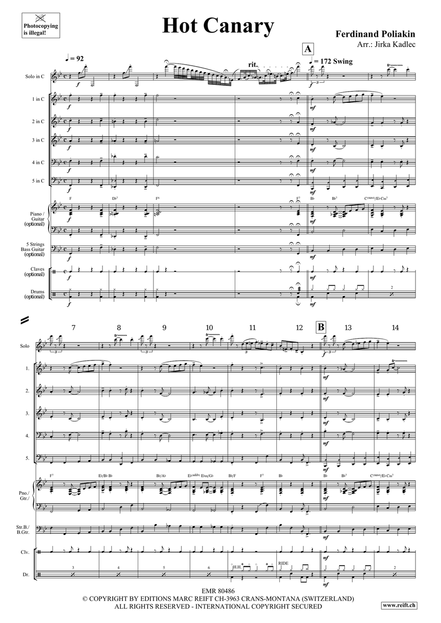 Hot Canary Hot Canary Bassoon scores gallery preview page 3