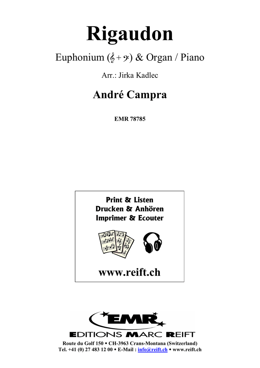 Rigaudon Rigaudon Euphonium scores gallery preview page 2