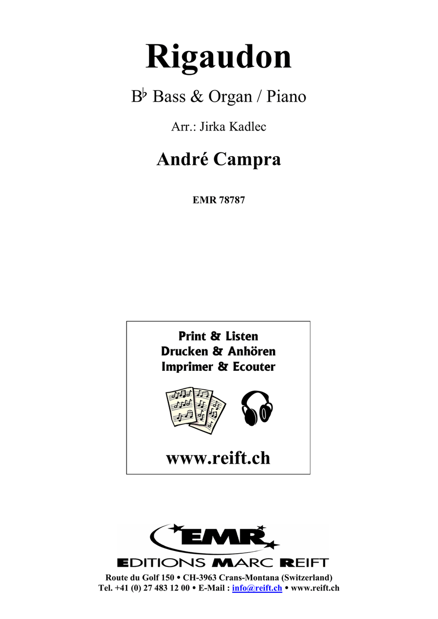Rigaudon Rigaudon Organ scores gallery preview page 2