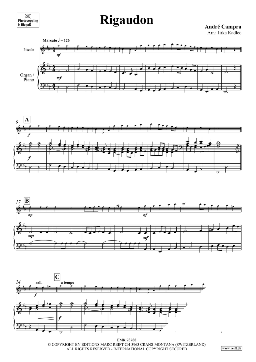 Rigaudon Rigaudon Piccolo scores gallery preview page 3