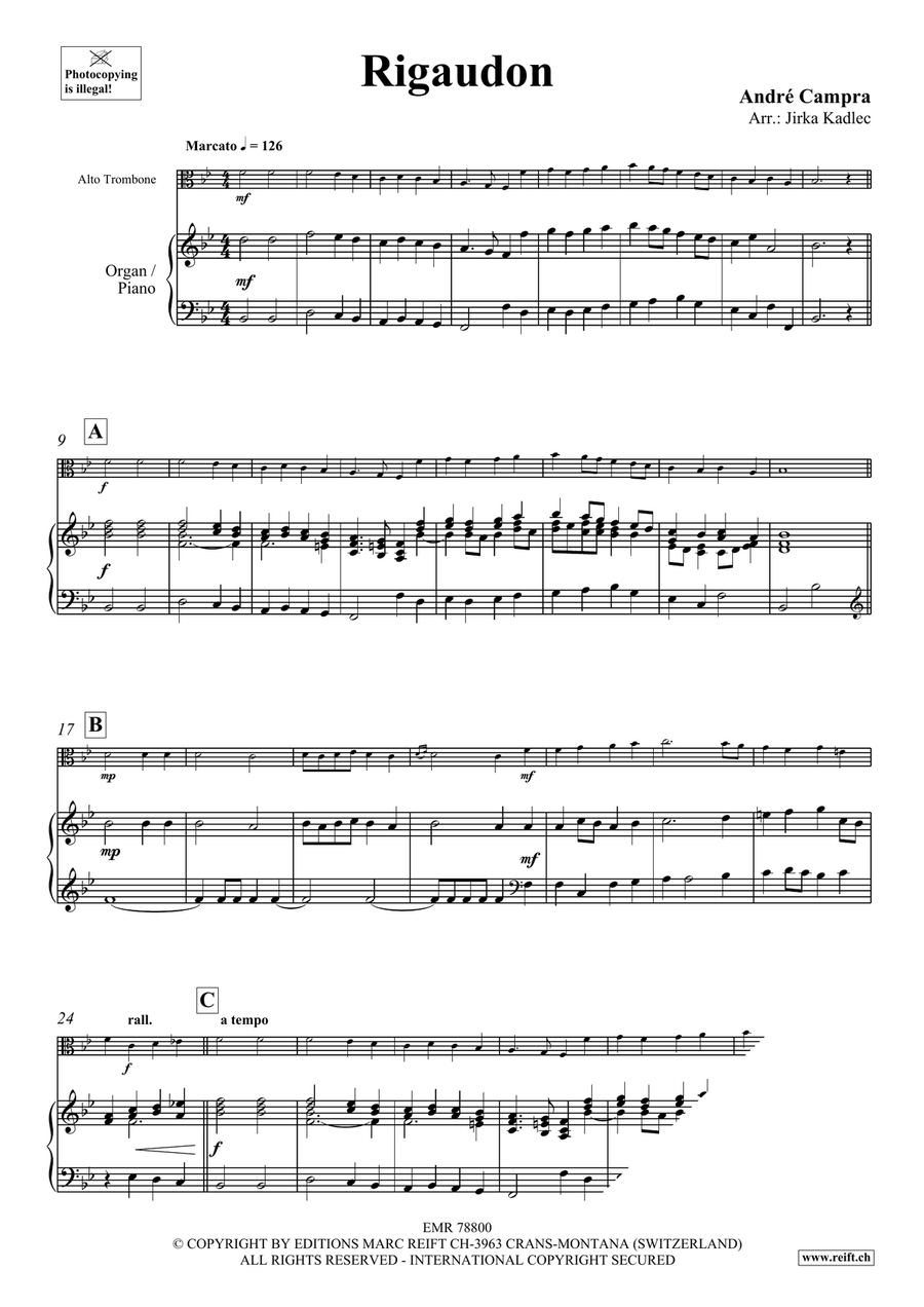 Rigaudon Rigaudon Organ scores gallery preview page 3