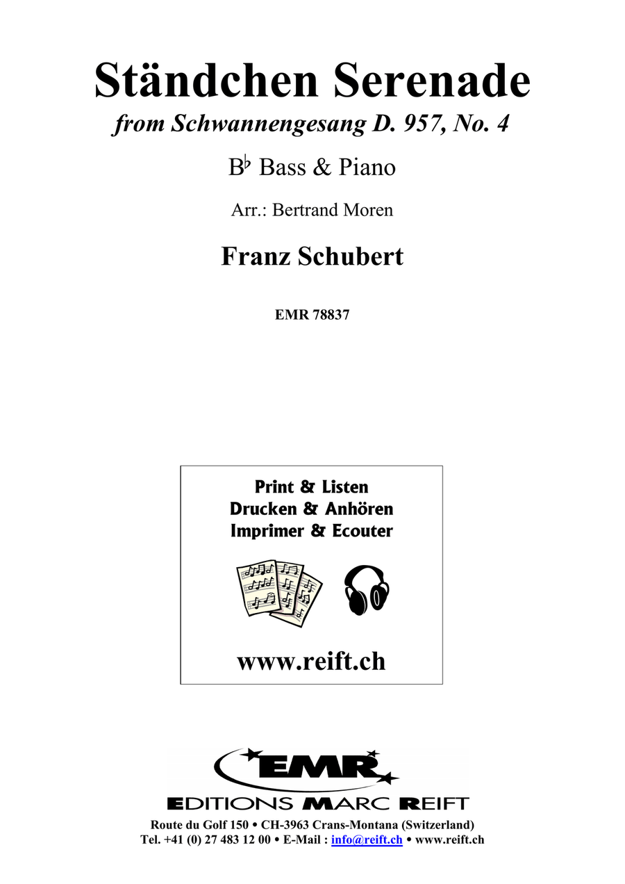 Ständchen Serenade Ständchen Serenade Voice Solo scores gallery preview page 2