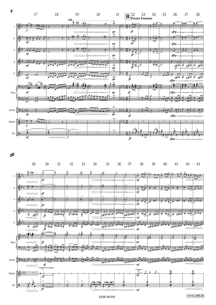 The Haunted House The Haunted House Clarinet Quintet scores gallery preview page 5