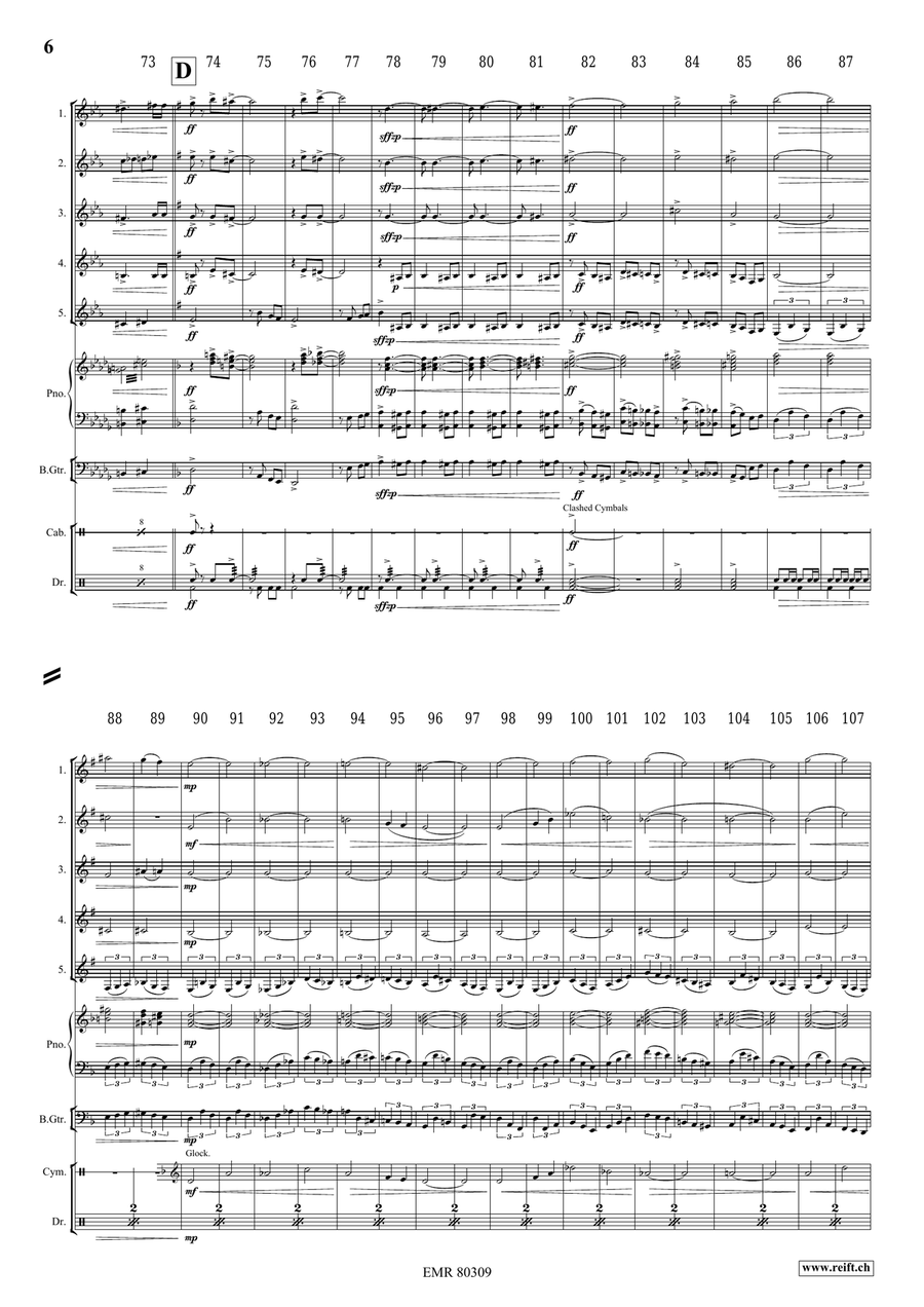 The Haunted House The Haunted House Clarinet Quintet scores gallery preview page 7