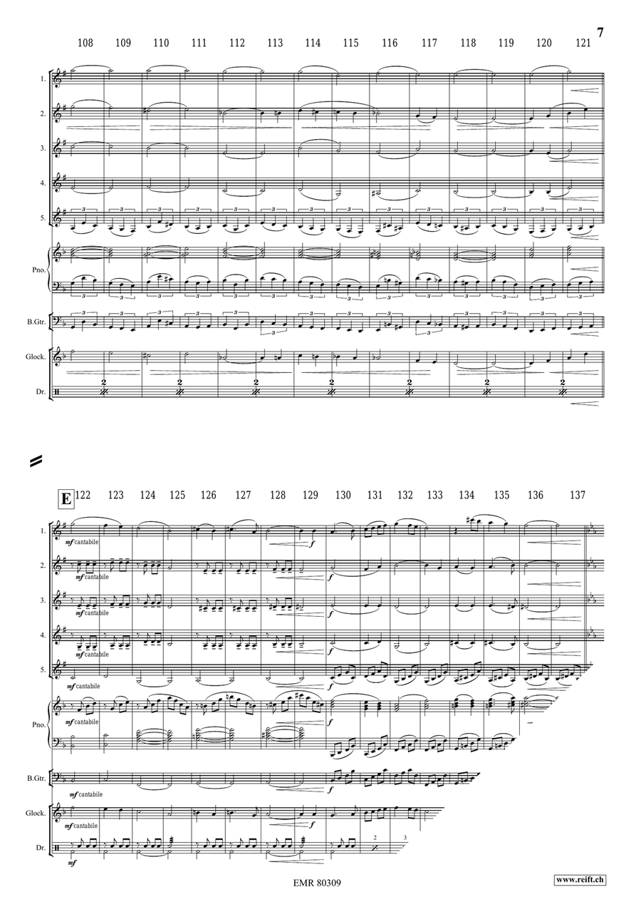 The Haunted House The Haunted House Clarinet Quintet scores gallery preview page 8