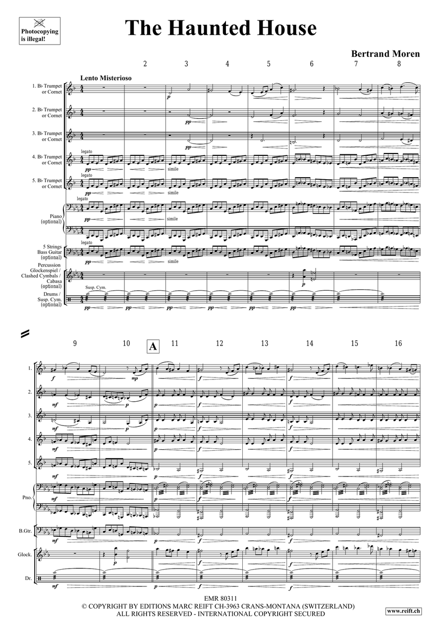 The Haunted House The Haunted House Cornet scores gallery preview page 4