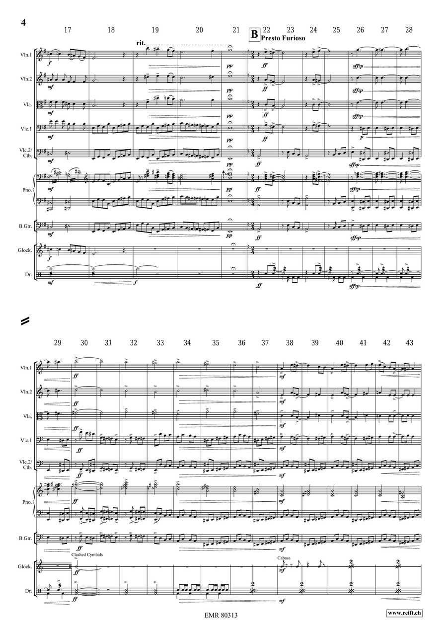 The Haunted House The Haunted House String Quintet scores gallery preview page 5