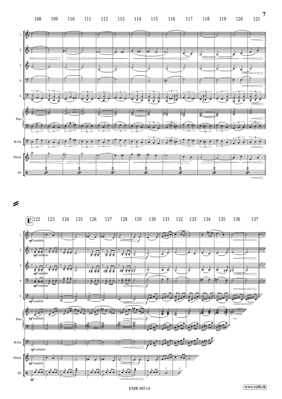 The Haunted House The Haunted House Brass Quintet scores gallery preview page 8