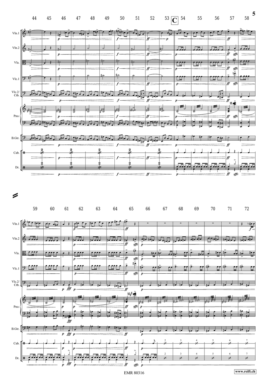 The Haunted House The Haunted House String Orchestra scores gallery preview page 6