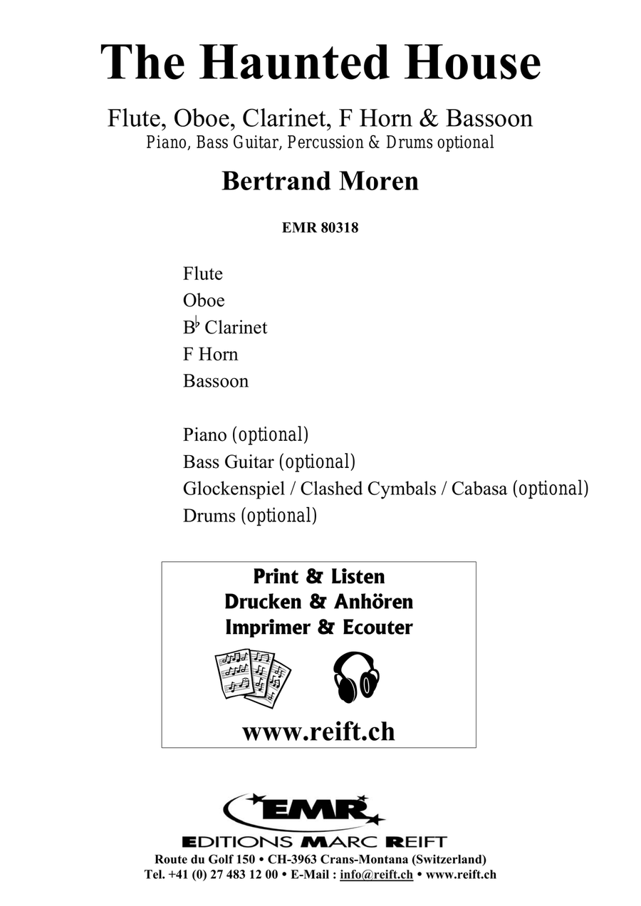 The Haunted House The Haunted House Woodwind Quintet scores gallery preview page 2