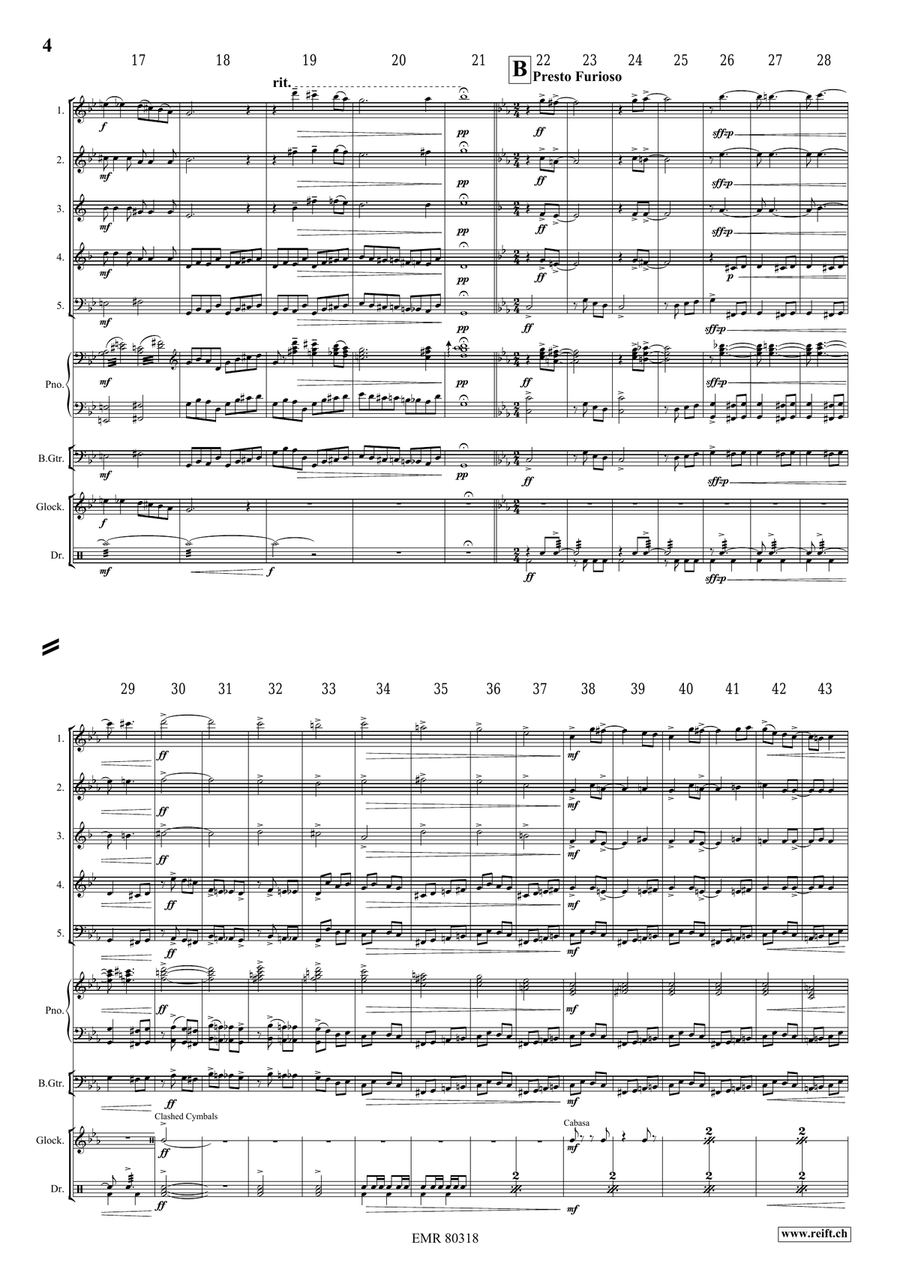 The Haunted House The Haunted House Woodwind Quintet scores gallery preview page 5