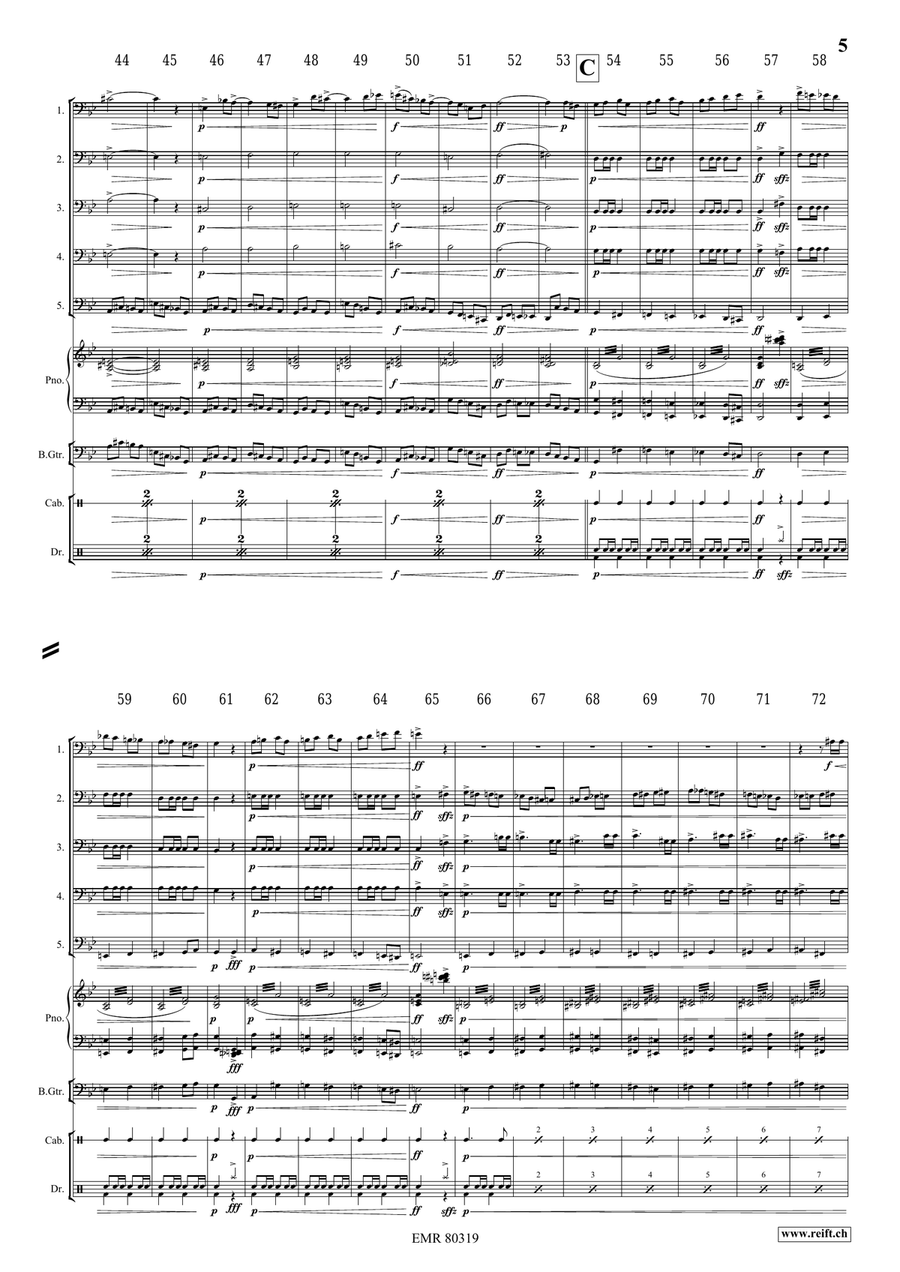 The Haunted House The Haunted House Bassoon scores gallery preview page 6