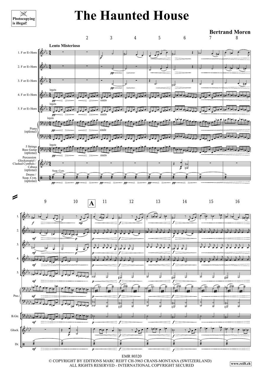 The Haunted House The Haunted House Horn scores gallery preview page 4
