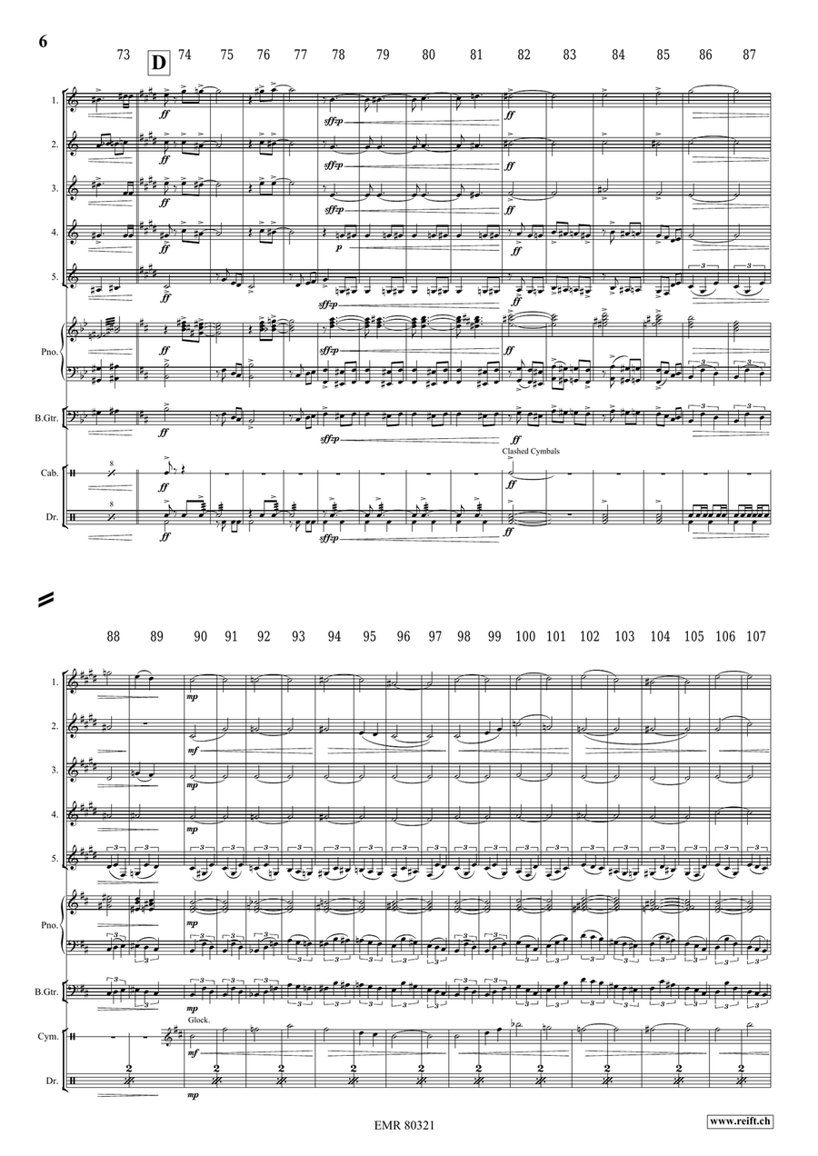 The Haunted House The Haunted House Euphonium Quintet scores gallery preview page 7