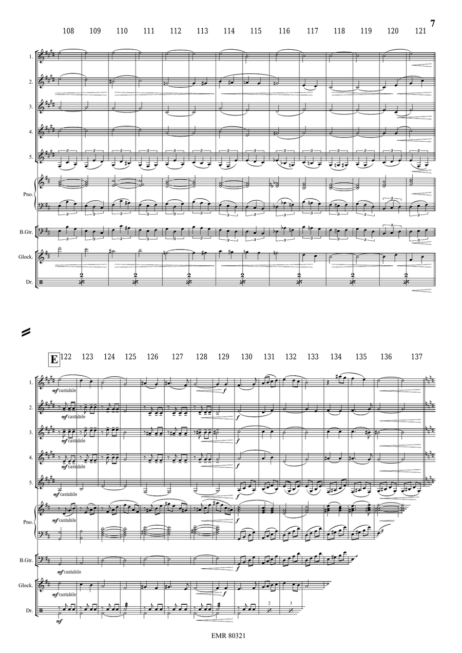 The Haunted House The Haunted House Euphonium Quintet scores gallery preview page 8