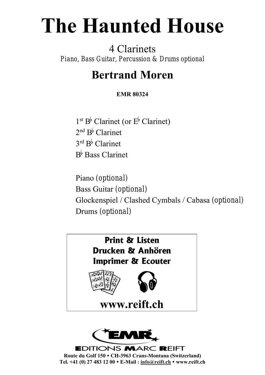 The Haunted House The Haunted House Clarinet Quartet scores gallery preview page 2