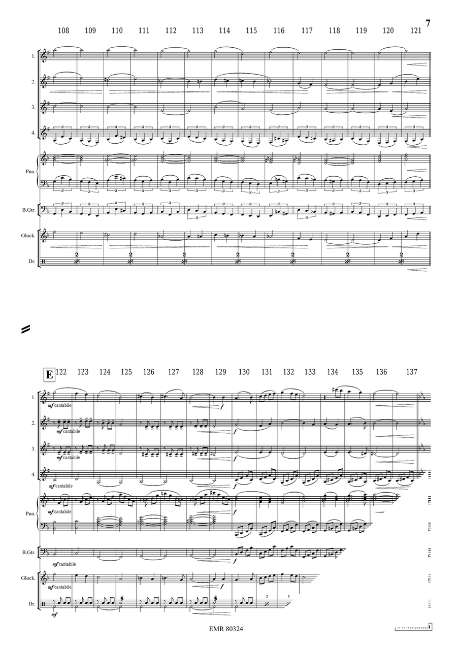 The Haunted House The Haunted House Clarinet Quartet scores gallery preview page 8