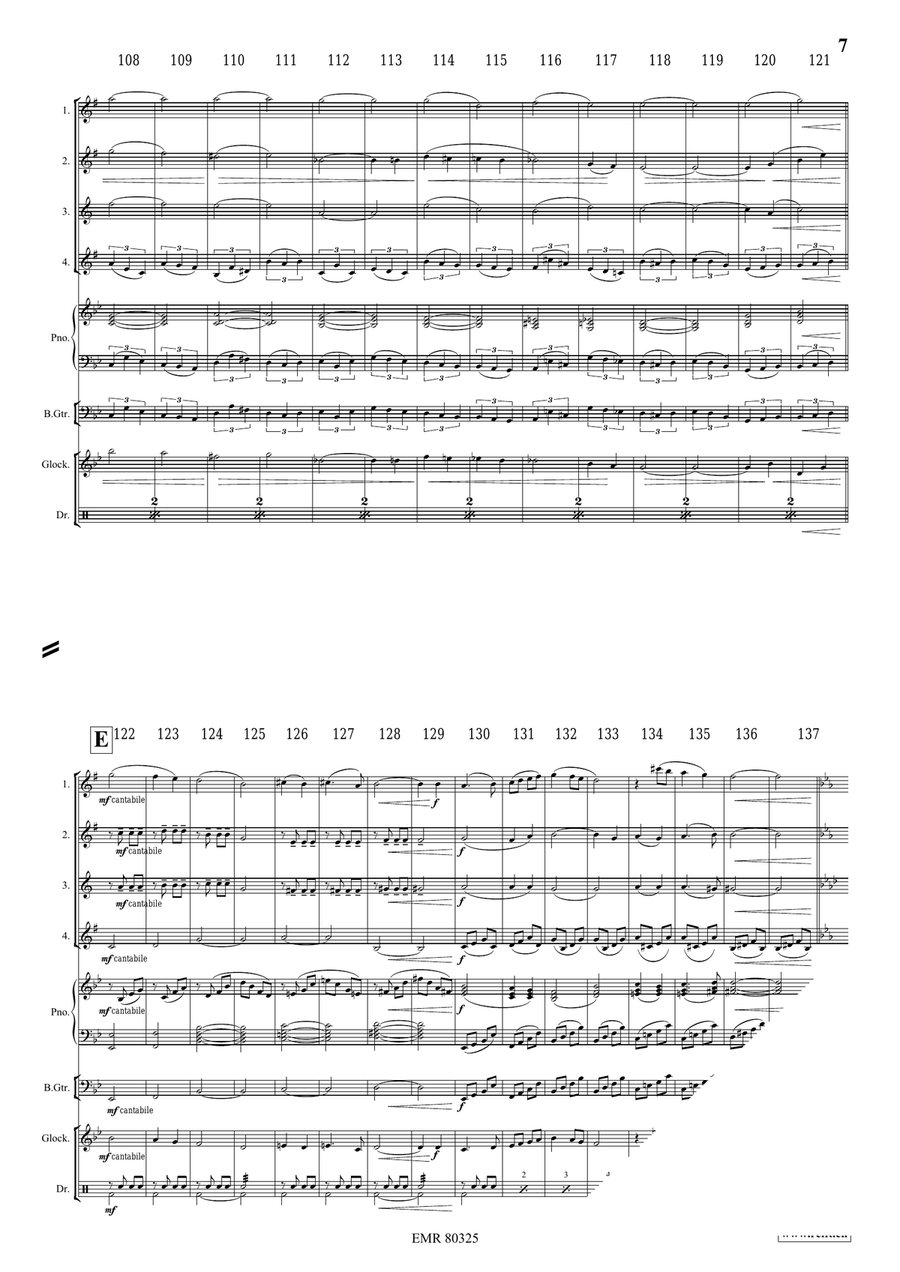 The Haunted House The Haunted House Saxophone Quartet scores gallery preview page 8