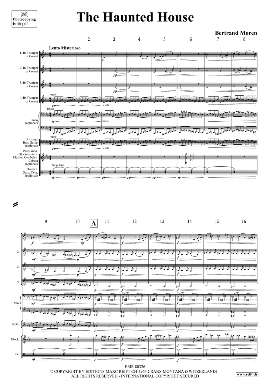 The Haunted House The Haunted House Cornet scores gallery preview page 4