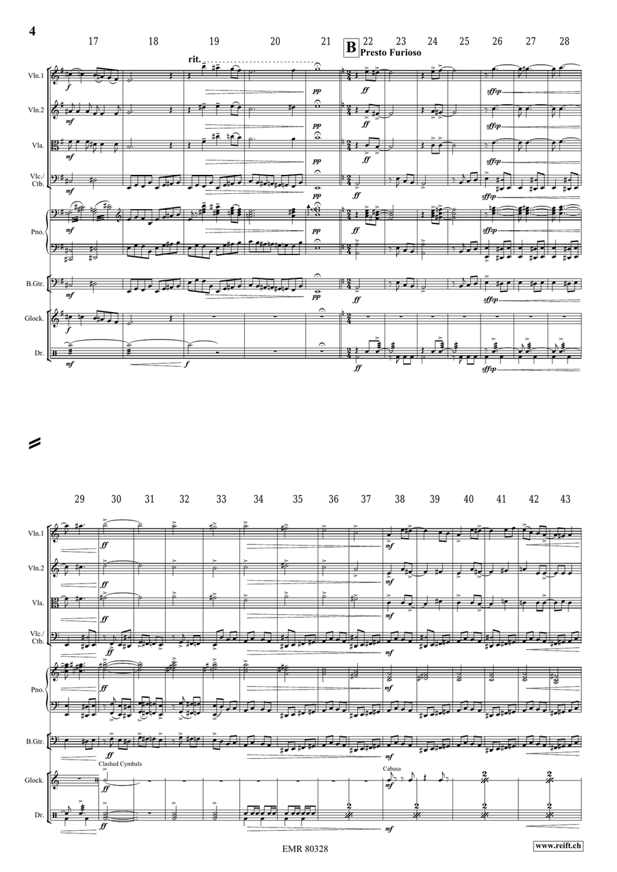 The Haunted House The Haunted House String Quartet scores gallery preview page 5
