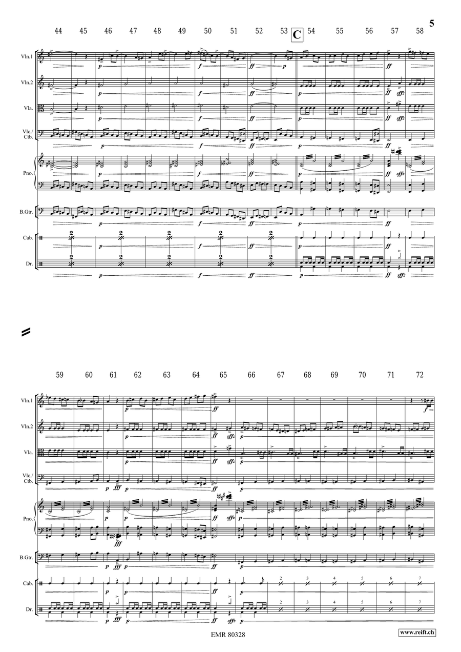 The Haunted House The Haunted House String Quartet scores gallery preview page 6