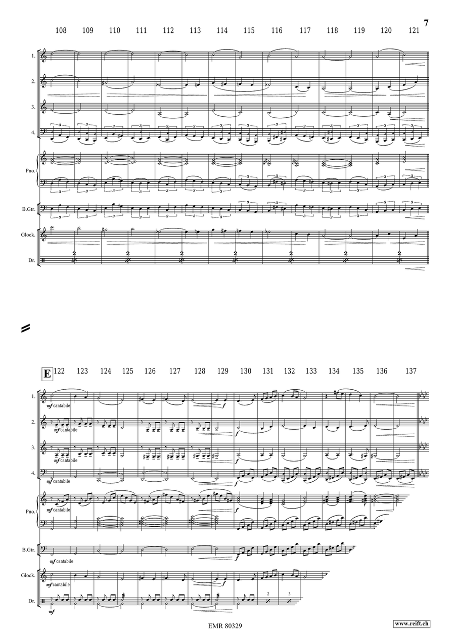 The Haunted House The Haunted House Brass Quartet scores gallery preview page 8