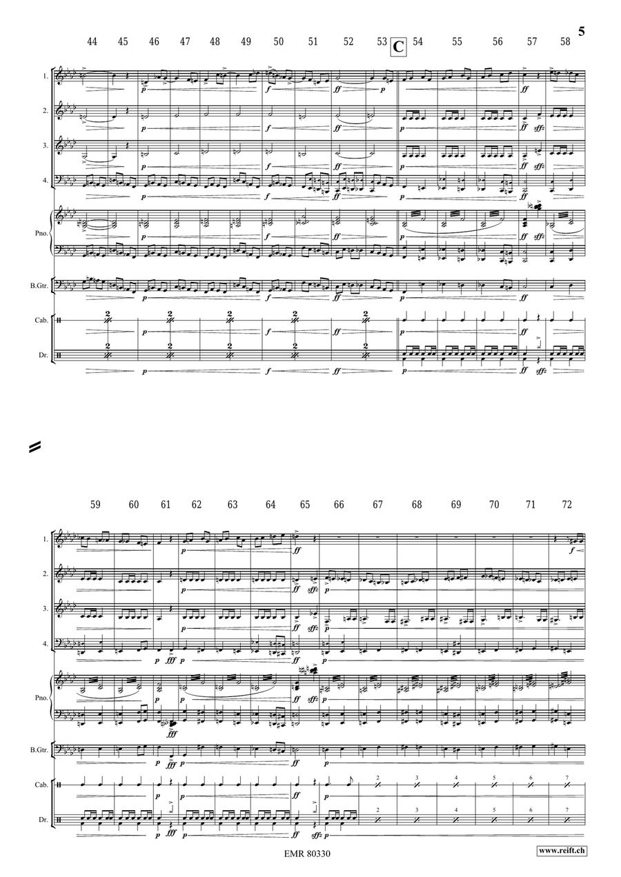 The Haunted House The Haunted House Woodwind Quartet scores gallery preview page 6