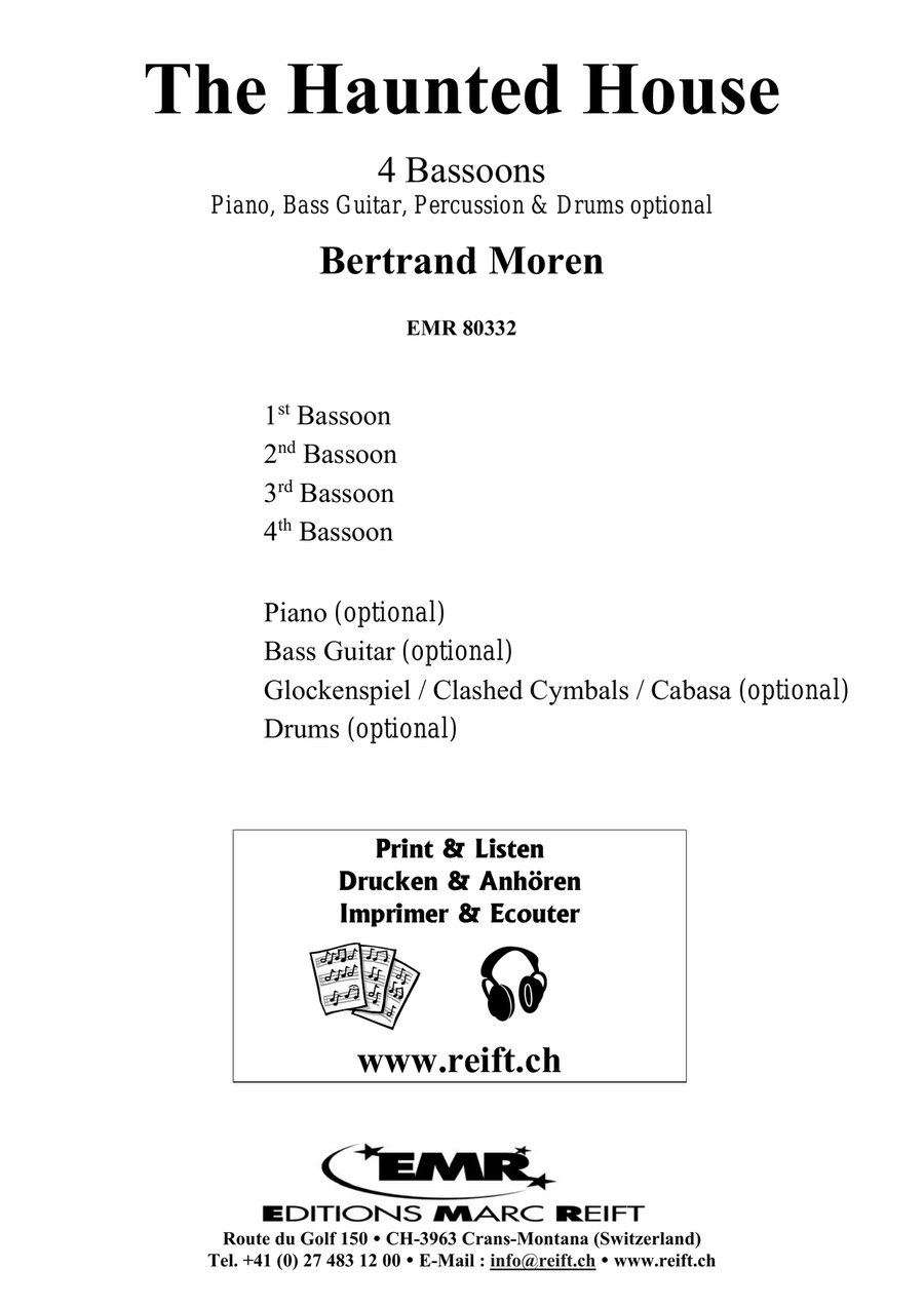 The Haunted House The Haunted House Bassoon Quartet scores gallery preview page 2