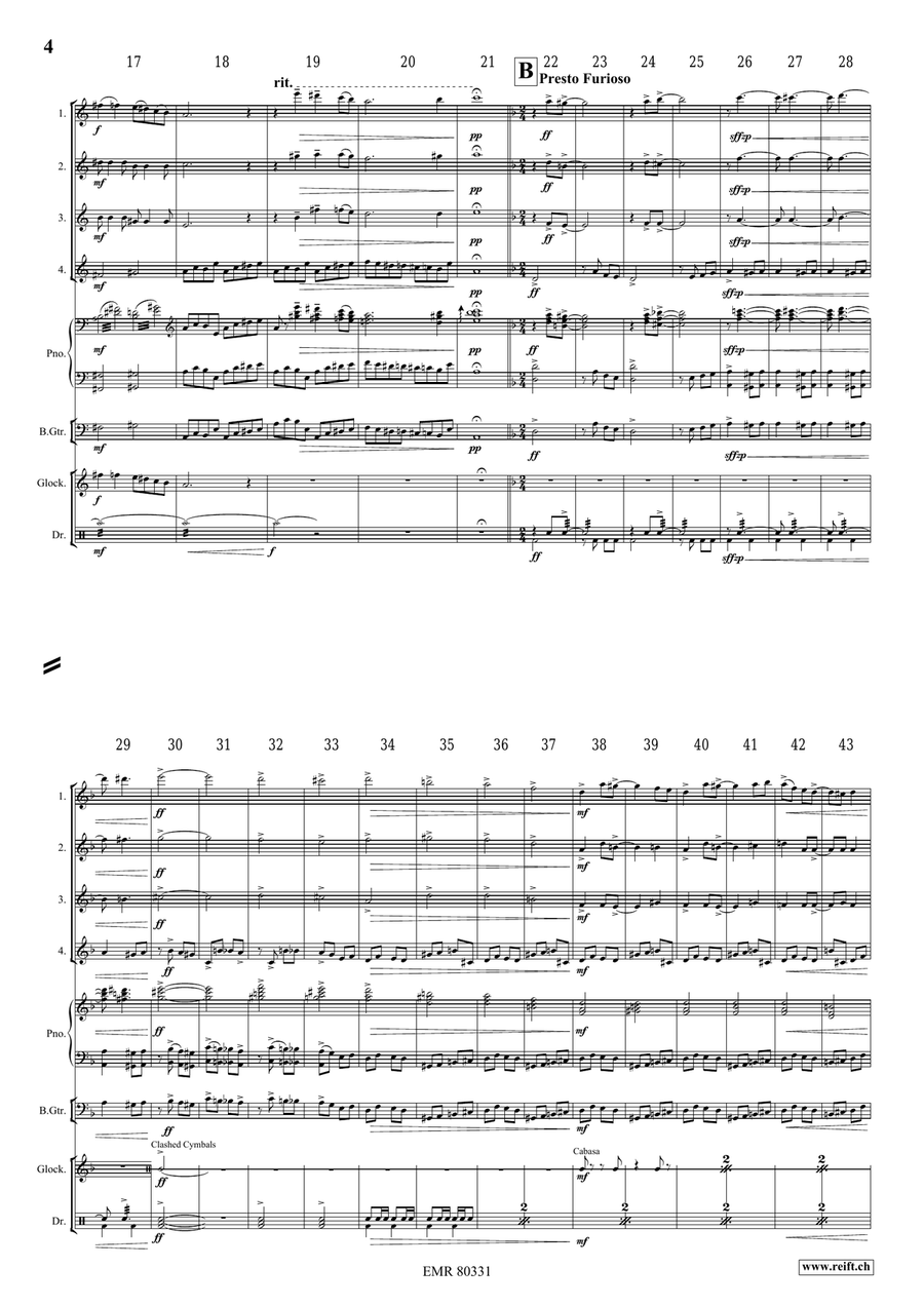 The Haunted House The Haunted House Flute Quartet scores gallery preview page 5