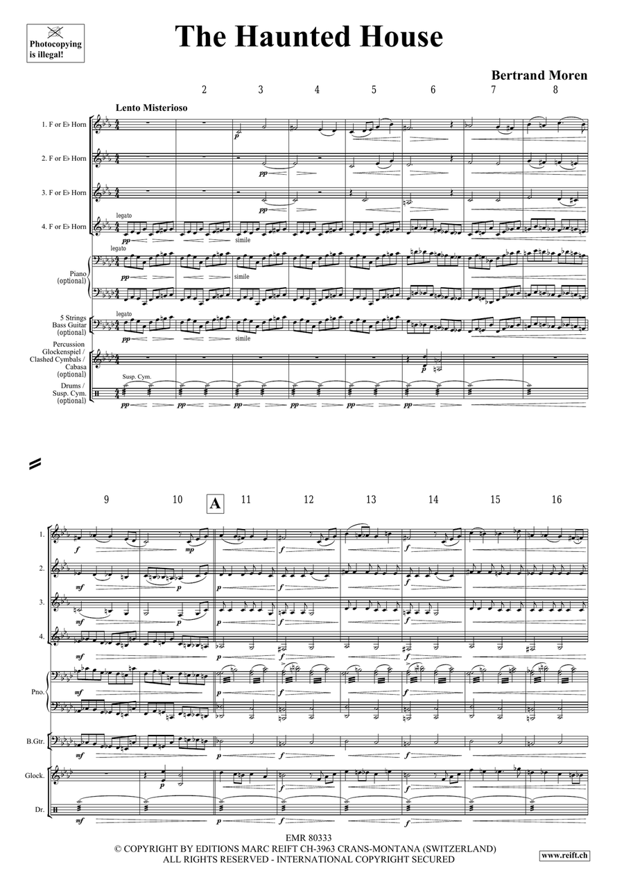 The Haunted House The Haunted House Horn scores gallery preview page 4