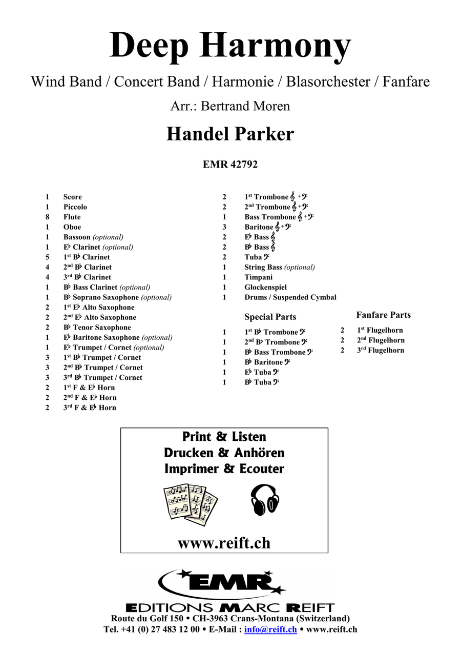 Deep Harmony Deep Harmony Concert Band scores gallery preview page 2