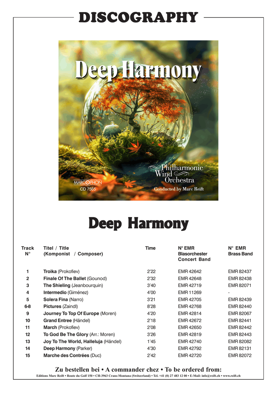 Deep Harmony Deep Harmony Concert Band scores gallery preview page 3