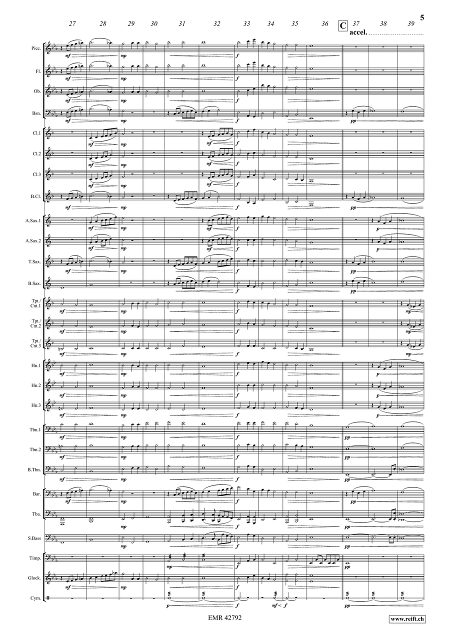 Deep Harmony Deep Harmony Concert Band scores gallery preview page 6