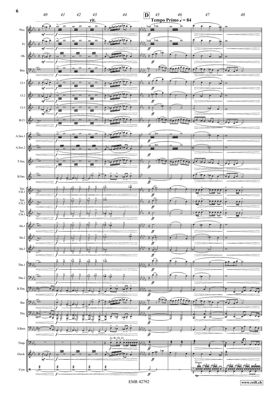 Deep Harmony Deep Harmony Concert Band scores gallery preview page 7