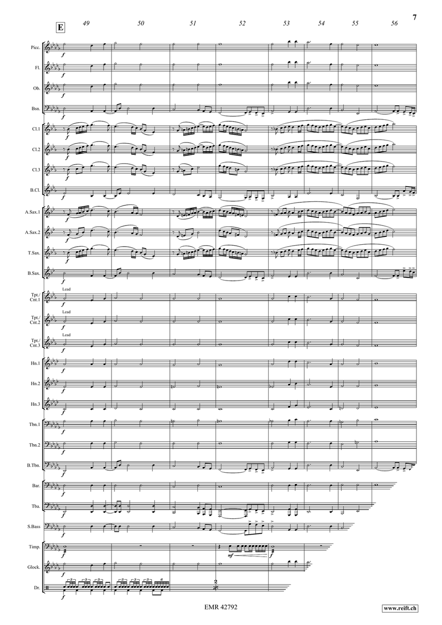 Deep Harmony Deep Harmony Concert Band scores gallery preview page 8