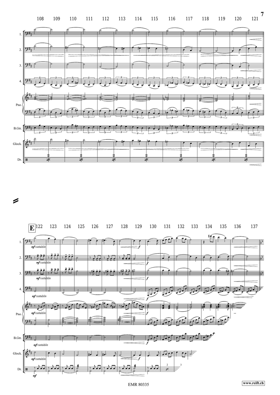 The Haunted House The Haunted House Tuba Quartet scores gallery preview page 8