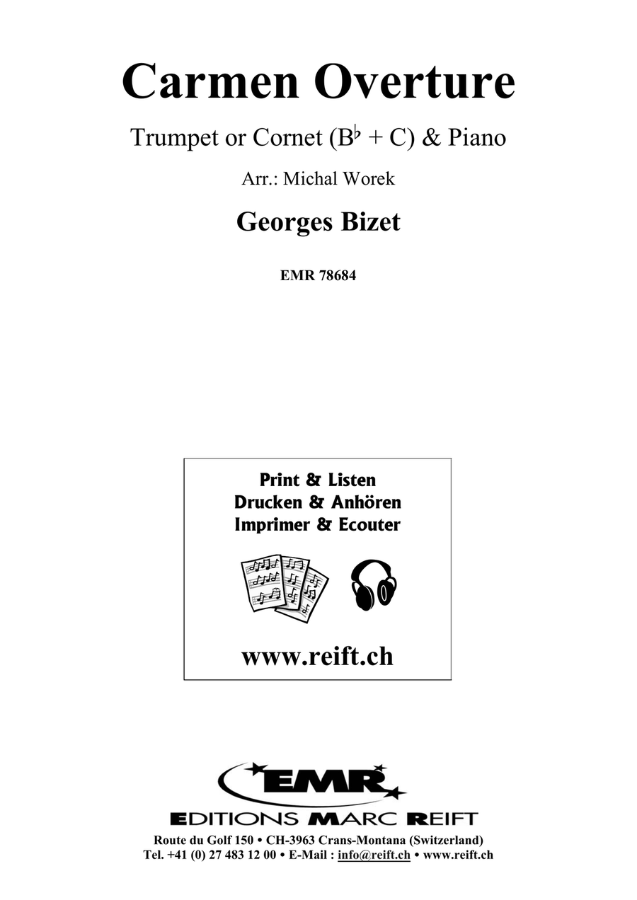 Carmen Overture Carmen Overture Cornet scores gallery preview page 2