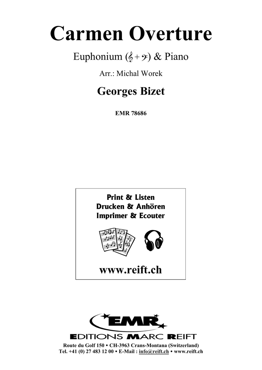 Carmen Overture Carmen Overture Euphonium scores gallery preview page 2