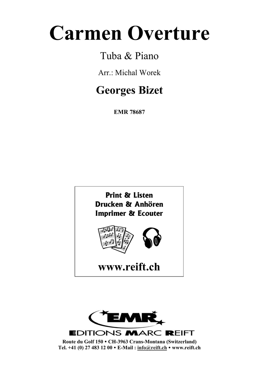 Carmen Overture Carmen Overture Tuba scores gallery preview page 2