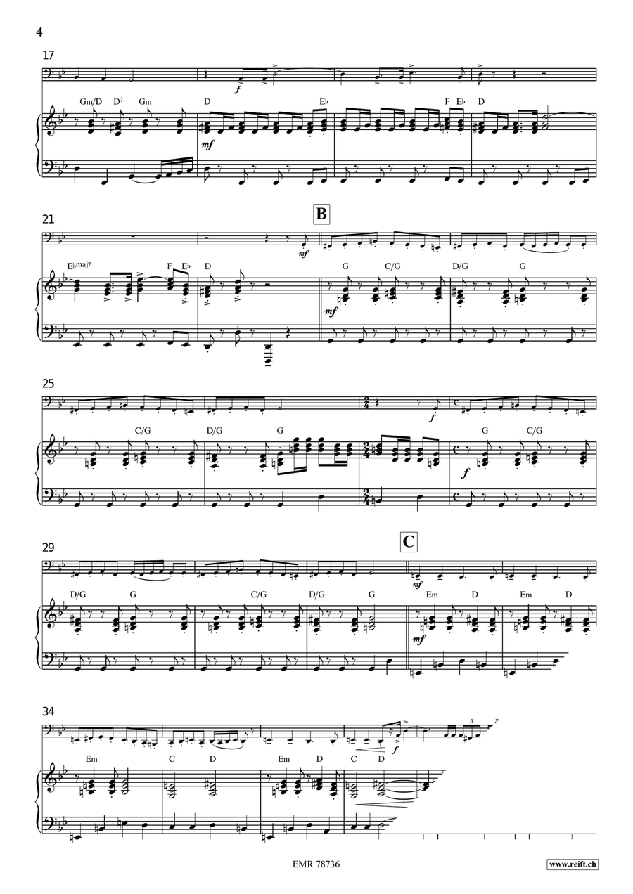 Arlesienne Fantasy Arlesienne Fantasy Tuba scores gallery preview page 5