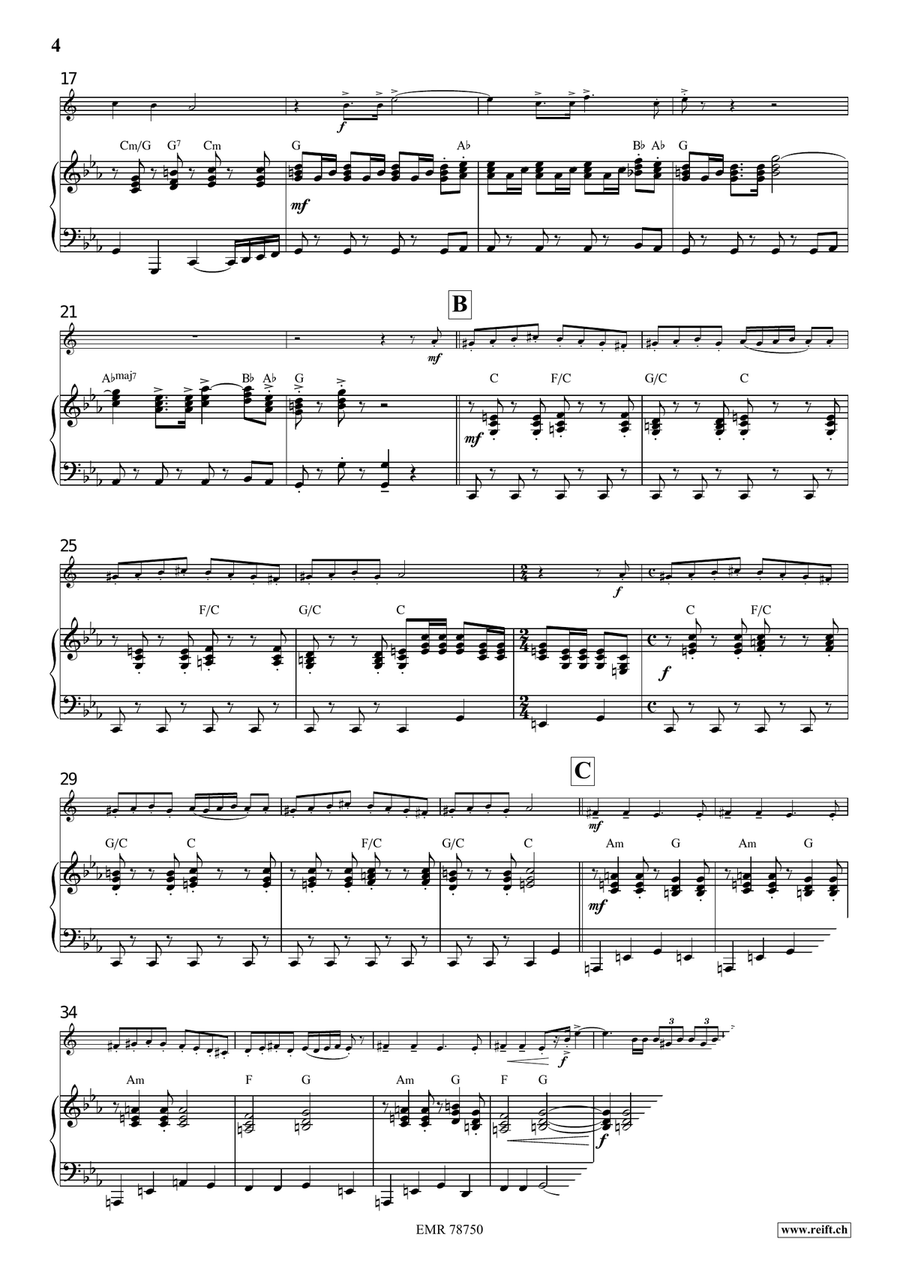Arlesienne Fantasy Arlesienne Fantasy Voice Solo scores gallery preview page 5